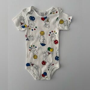 Vintage Carters Bear Balloon Body Suit a size 6-9